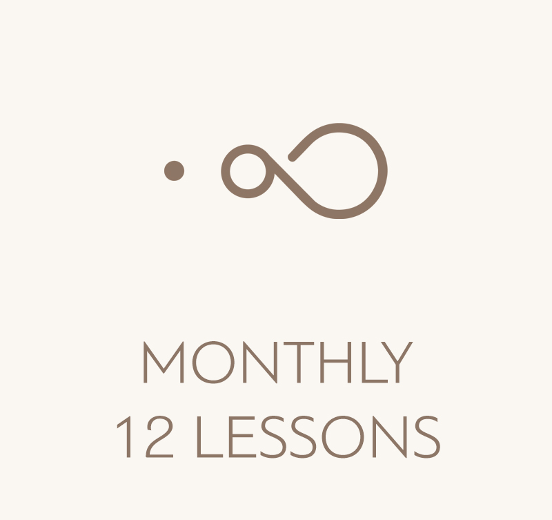 Πακέτο 12 Μαθημάτων (Μηνιαίο)