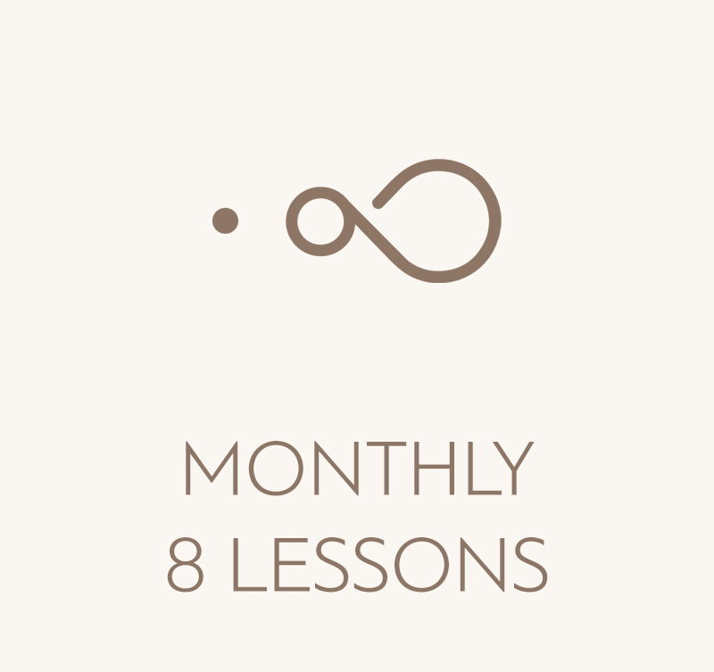 Πακέτο 8 Μαθημάτων (Μηνιαίο)