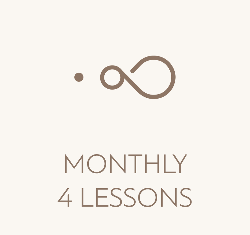 Πακέτο 4 Μαθημάτων (Μηνιαίο)