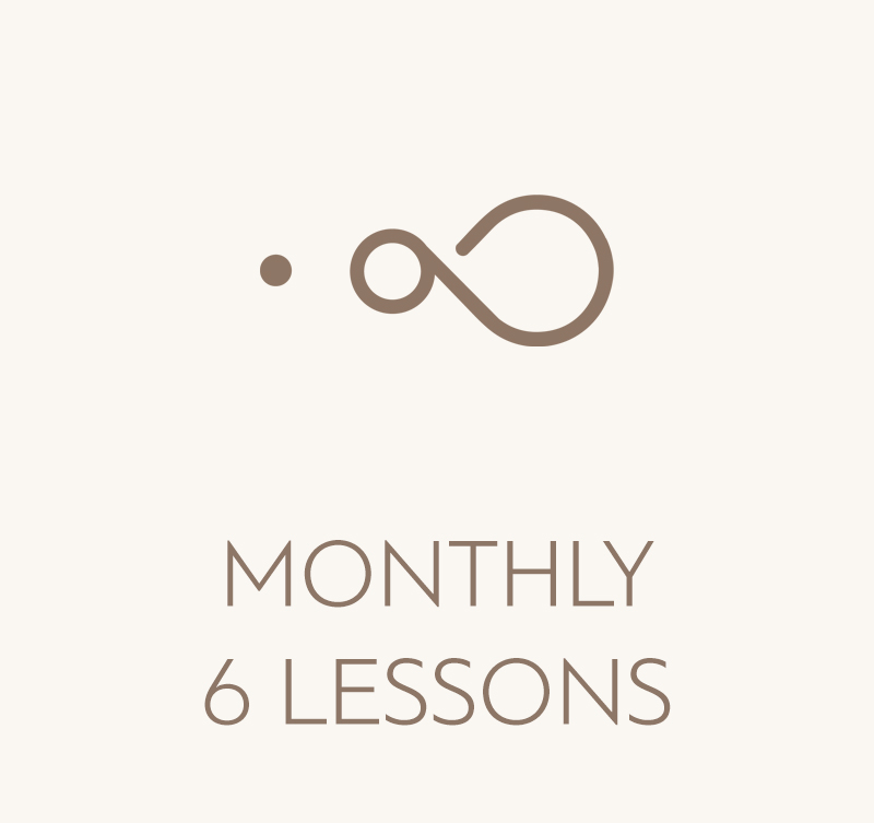 Πακέτο 6 Μαθημάτων (Μηνιαίο)